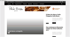 Desktop Screenshot of pablobuzzo.com